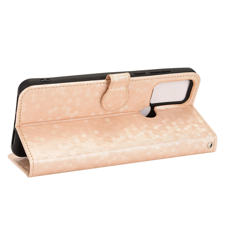 For TCL 30 SE Honeycomb Dot Texture Leather Phone Case