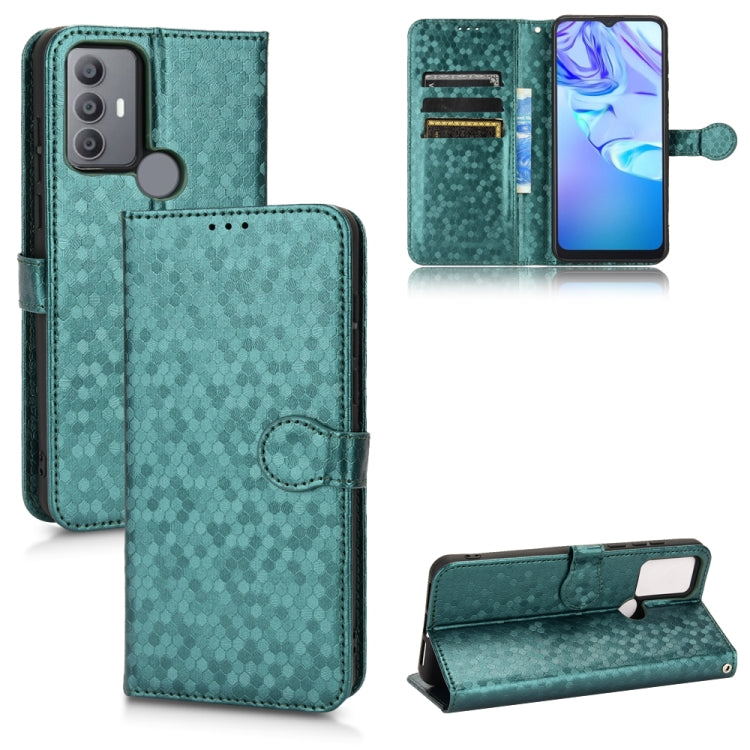 For TCL 30 SE Honeycomb Dot Texture Leather Phone Case