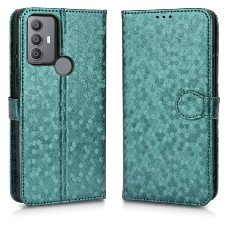 For TCL 30 SE Honeycomb Dot Texture Leather Phone Case