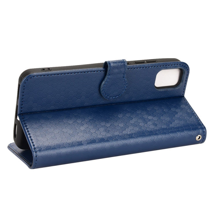 For TCL 30z T602DL Honeycomb Dot Texture Leather Phone Case