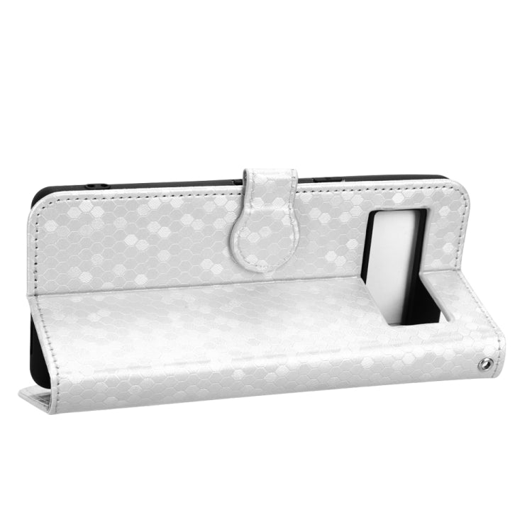 For Google Pixel 7 Honeycomb Dot Texture Leather Phone Case