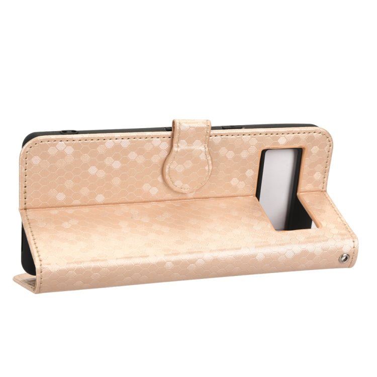 For Google Pixel 7 Pro Honeycomb Dot Texture Leather Phone Case