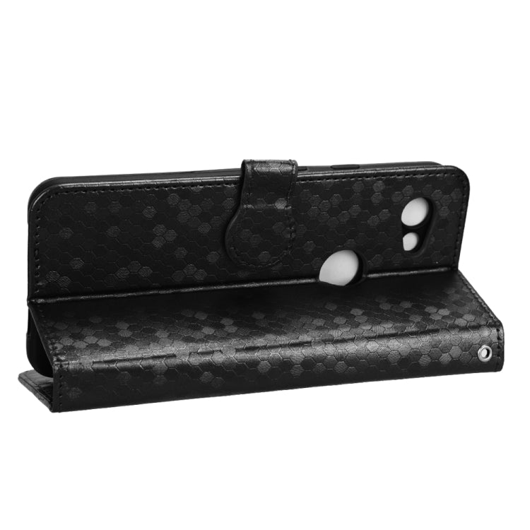 For Google Pixel 3 Lite / Pixel 3A Honeycomb Dot Texture Leather Phone Case
