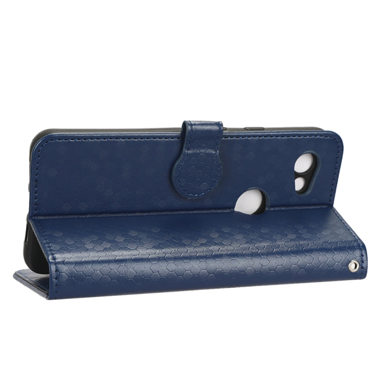 For Google Pixel 3 Lite / Pixel 3A Honeycomb Dot Texture Leather Phone Case