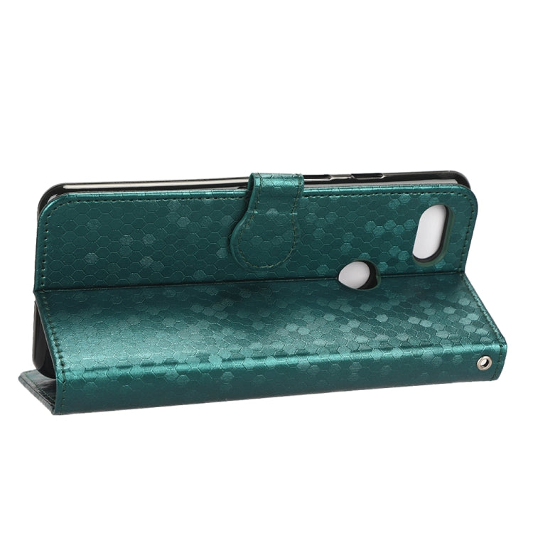 For Google Pixel 3 XL Lite / Pixel 3a XL Honeycomb Dot Texture Leather Phone Case