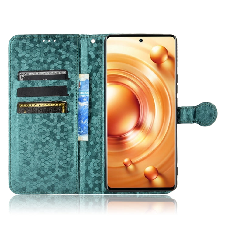 For vivo X80 Pro Honeycomb Dot Texture Leather Phone Case