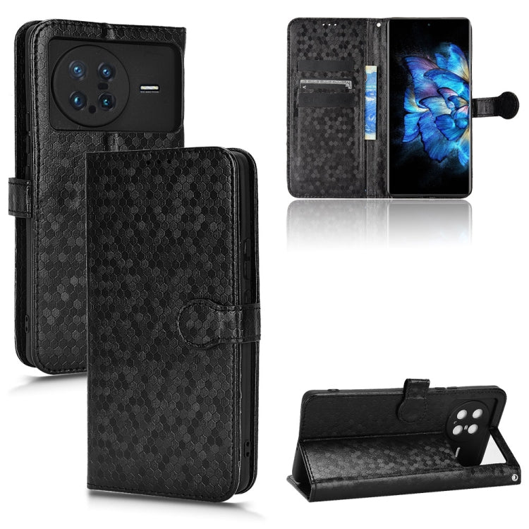 For vivo X Note Honeycomb Dot Texture Leather Phone Case