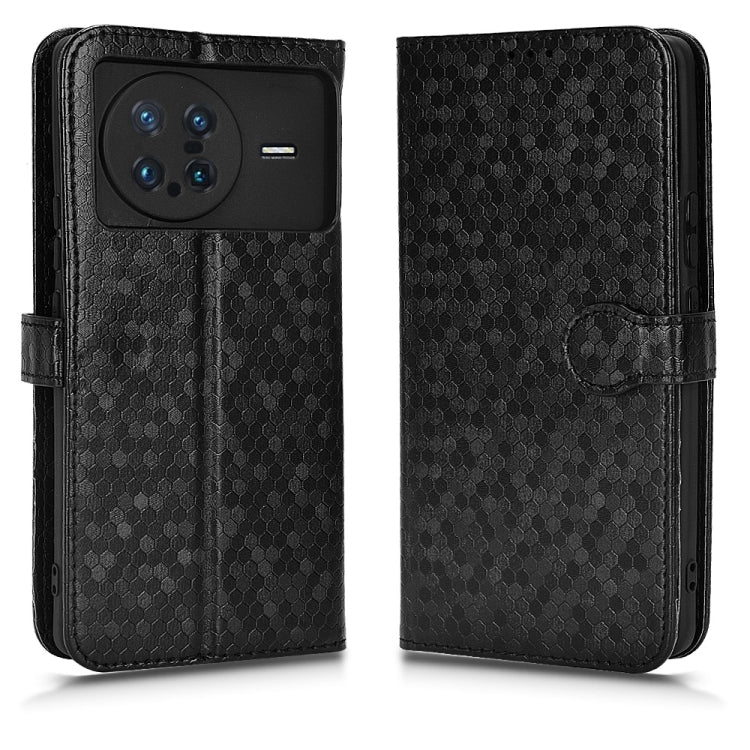For vivo X Note Honeycomb Dot Texture Leather Phone Case