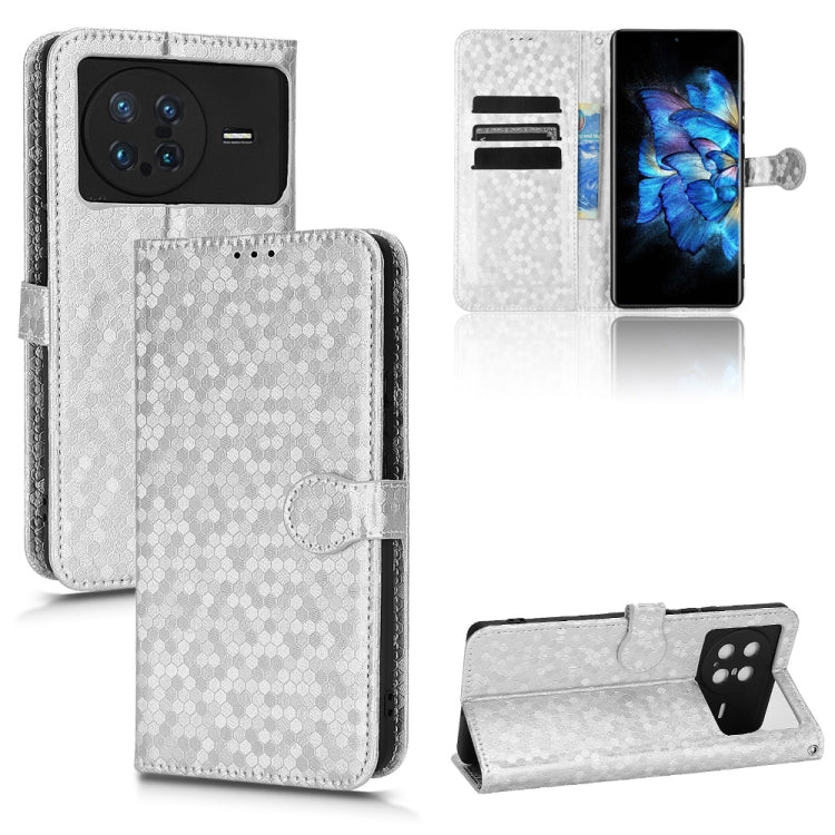 For vivo X Note Honeycomb Dot Texture Leather Phone Case