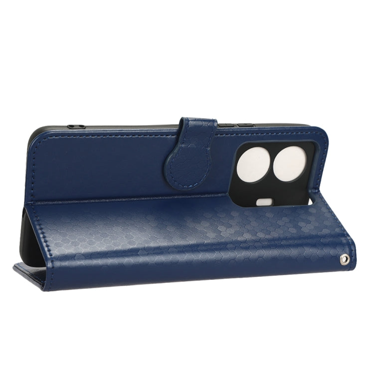 For vivo S15e 5G Honeycomb Dot Texture Leather Phone Case