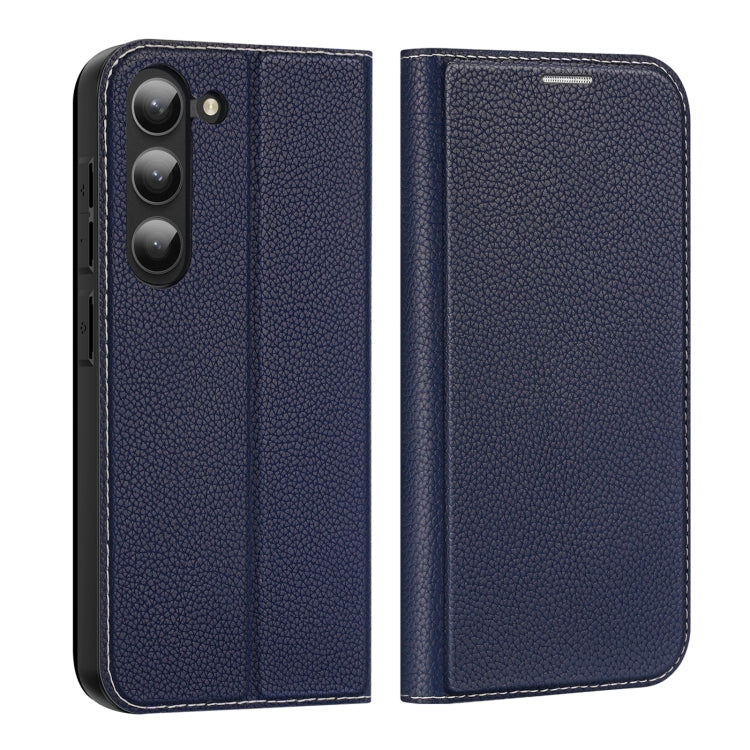 For Samsung Galaxy S23+ 5G DUX DUCIS Skin X2 Series Horizontal Flip Leather Phone Case