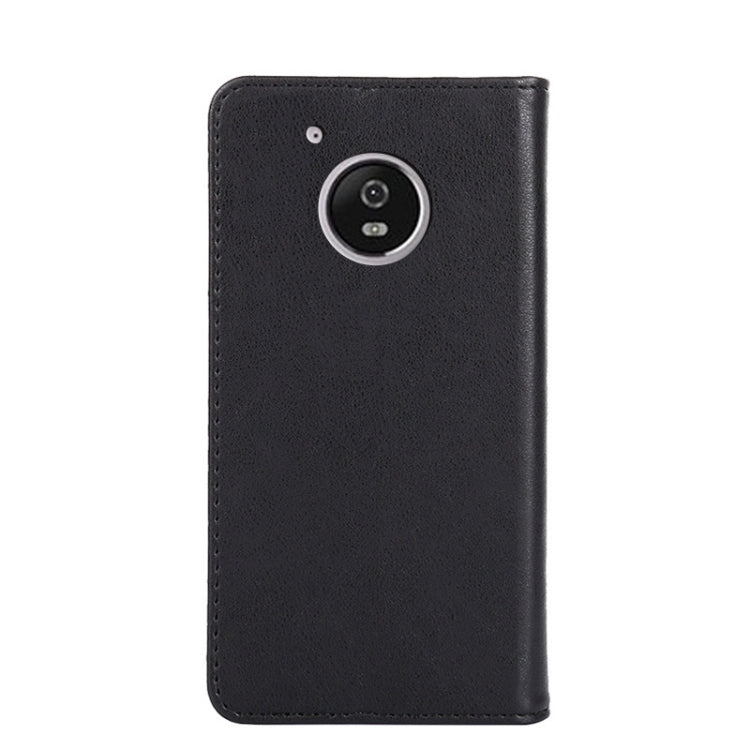 For Motorola Moto G5 Non-Magnetic Retro Texture Horizontal Flip Leather Phone Case