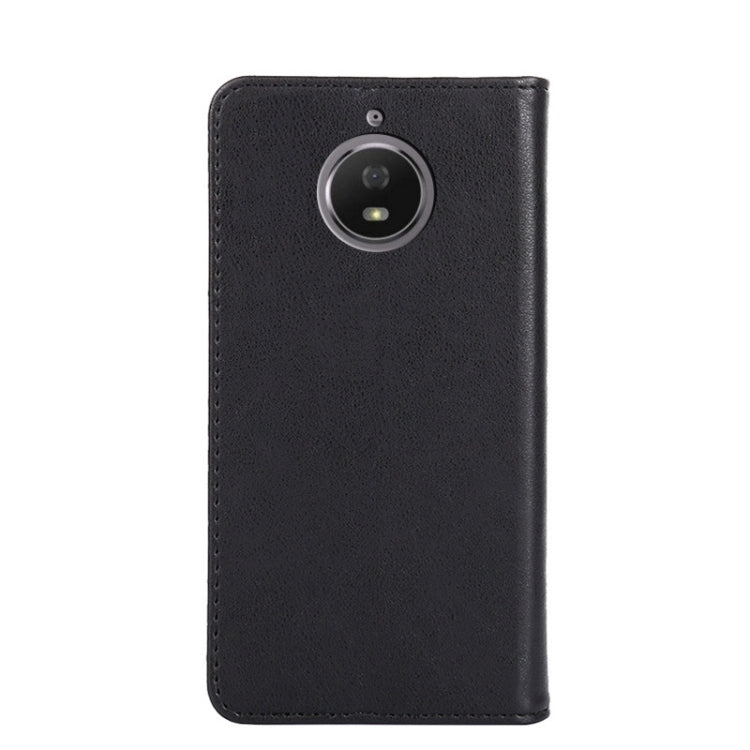 For Motorola Moto G5S Non-Magnetic Retro Texture Horizontal Flip Leather Phone Case