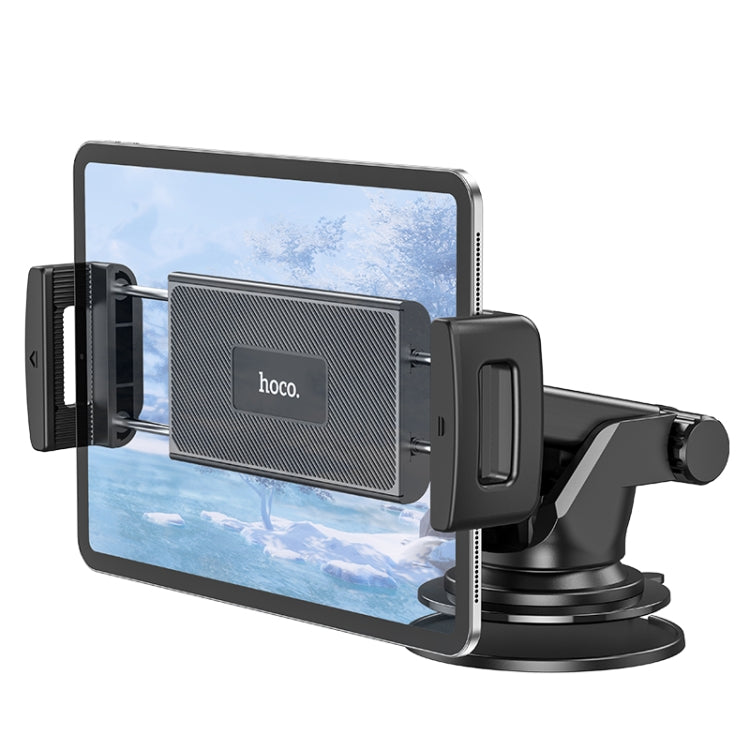 hoco CA120 Prospering Center Console Car Holder for Tablets(Black)