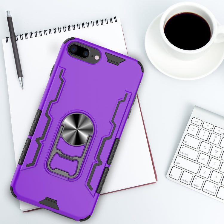 For iPhone 7 Plus & 8 Plus Shockproof PC + TPU Protective Case with Beer Opener & Car Holder