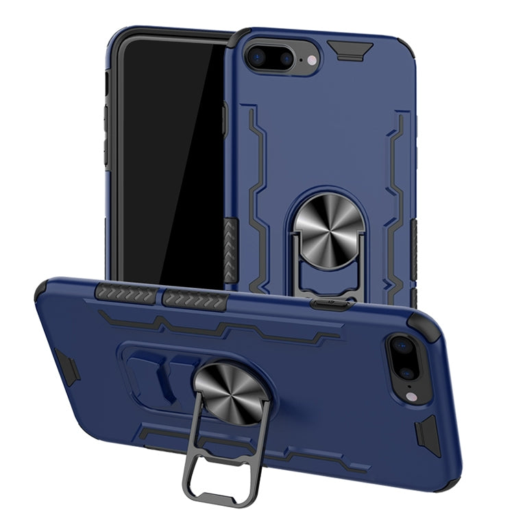For iPhone 7 Plus & 8 Plus Shockproof PC + TPU Protective Case with Beer Opener & Car Holder