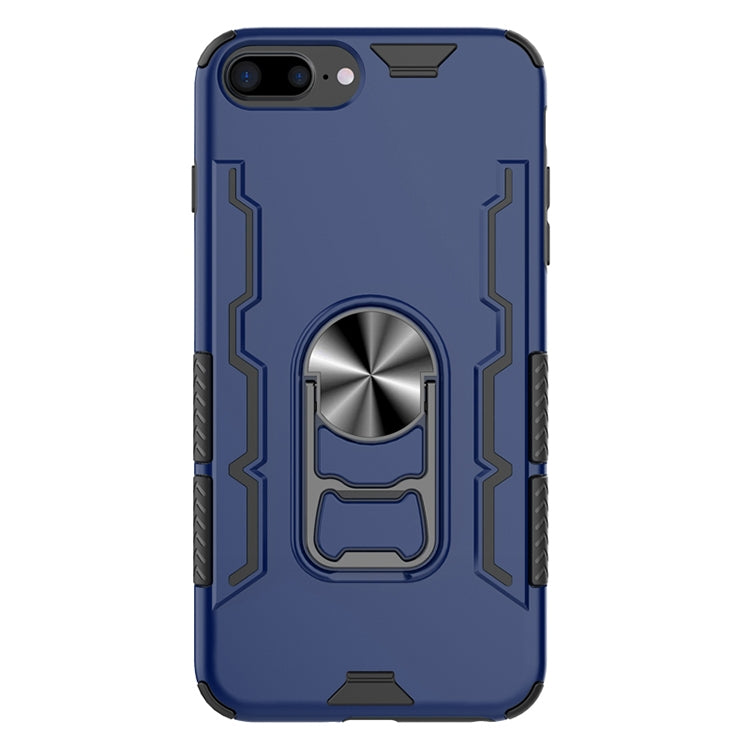 For iPhone 7 Plus & 8 Plus Shockproof PC + TPU Protective Case with Beer Opener & Car Holder