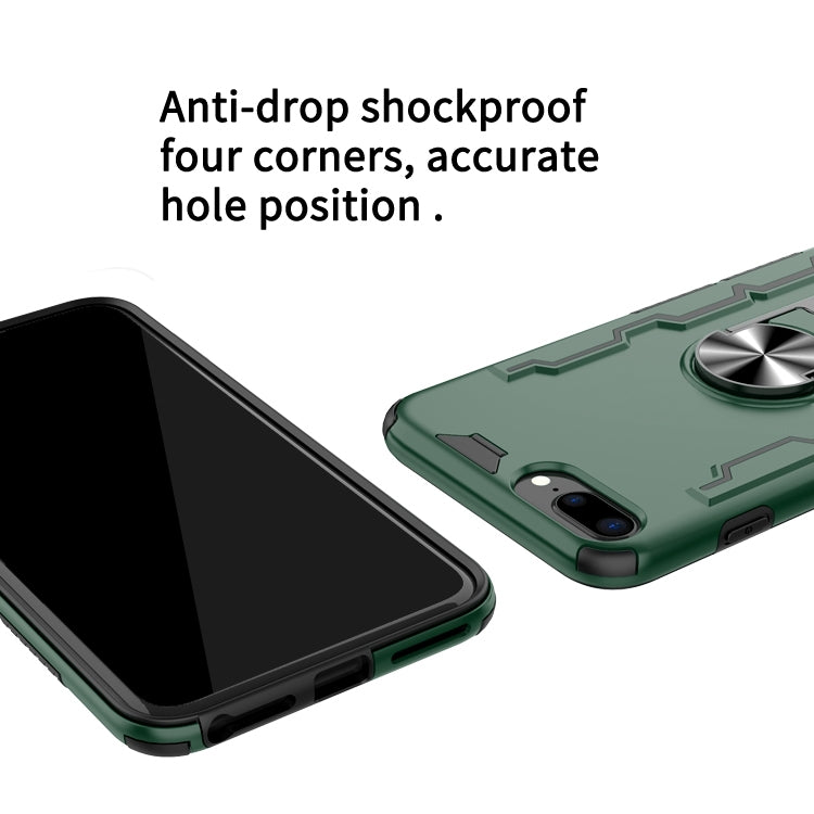 For iPhone 7 Plus & 8 Plus Shockproof PC + TPU Protective Case with Beer Opener & Car Holder