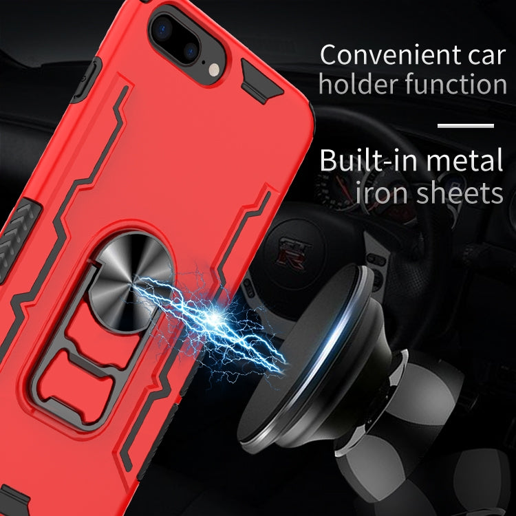 For iPhone 7 Plus & 8 Plus Shockproof PC + TPU Protective Case with Beer Opener & Car Holder