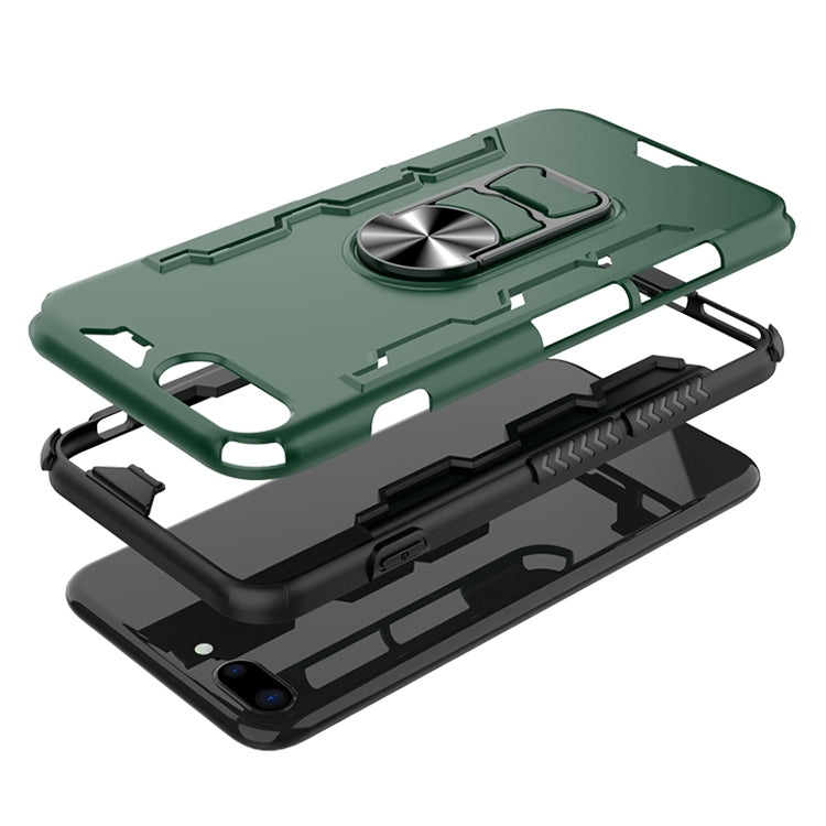 For iPhone 7 Plus & 8 Plus Shockproof PC + TPU Protective Case with Beer Opener & Car Holder