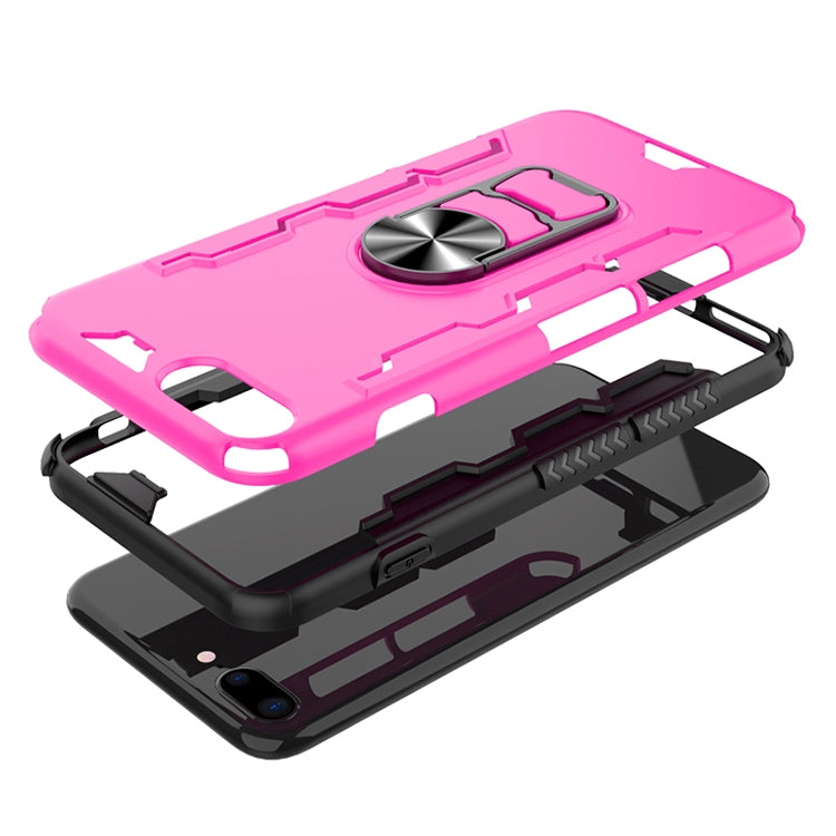 For iPhone 7 Plus & 8 Plus Shockproof PC + TPU Protective Case with Beer Opener & Car Holder