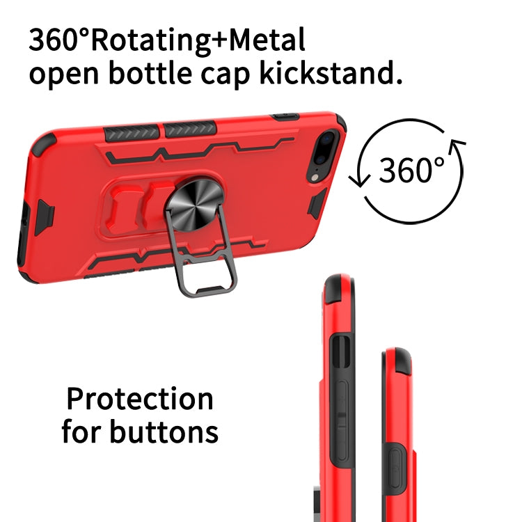 For iPhone 6 Plus & 6s Plus Shockproof PC + TPU Protective Case with Beer Opener & Car Holder