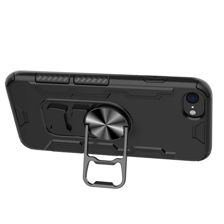 For iPhone 7 & 8 Shockproof PC + TPU Protective Case with Beer Opener & Car Holder