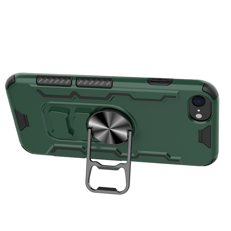 For iPhone 7 & 8 Shockproof PC + TPU Protective Case with Beer Opener & Car Holder
