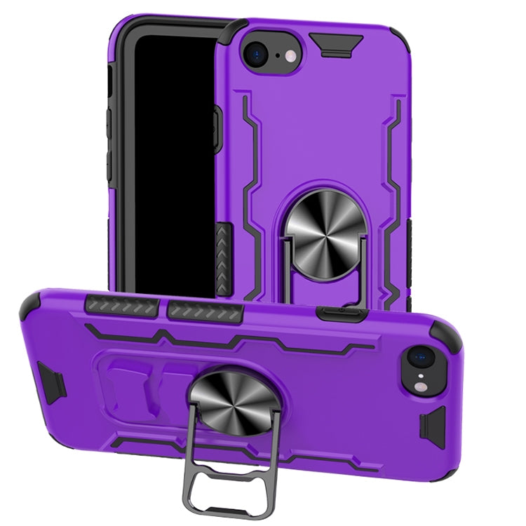 For iPhone 7 & 8 Shockproof PC + TPU Protective Case with Beer Opener & Car Holder