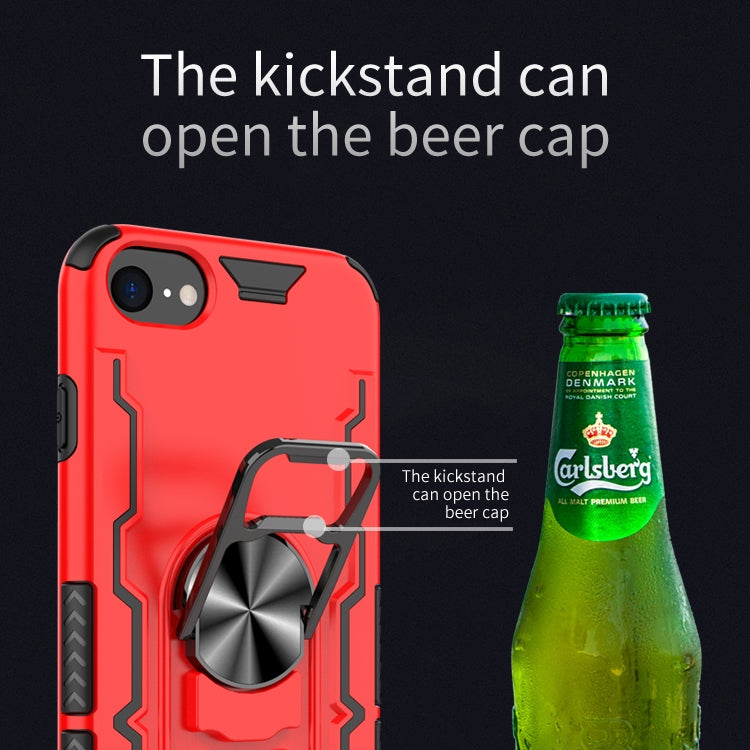 For iPhone 7 & 8 Shockproof PC + TPU Protective Case with Beer Opener & Car Holder
