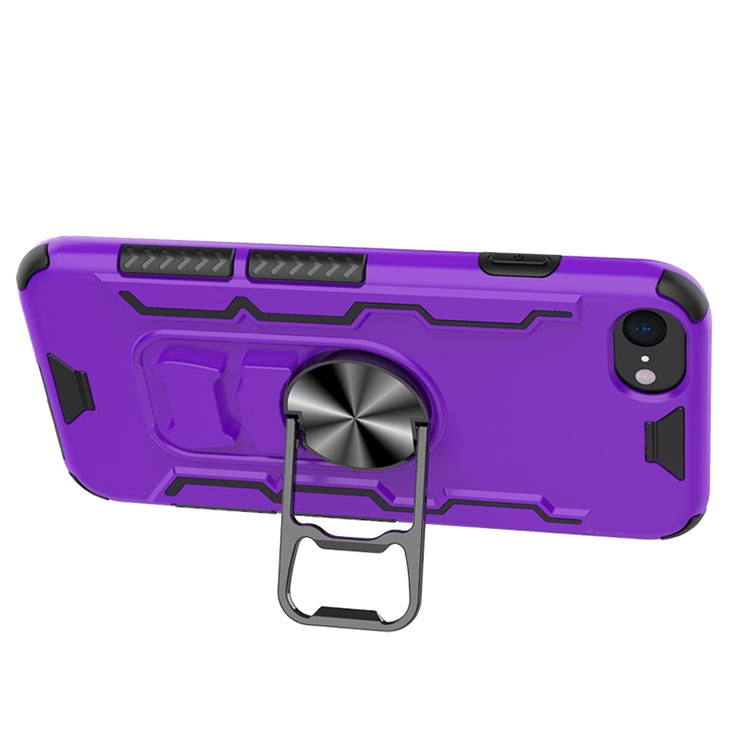 For iPhone 7 & 8 Shockproof PC + TPU Protective Case with Beer Opener & Car Holder