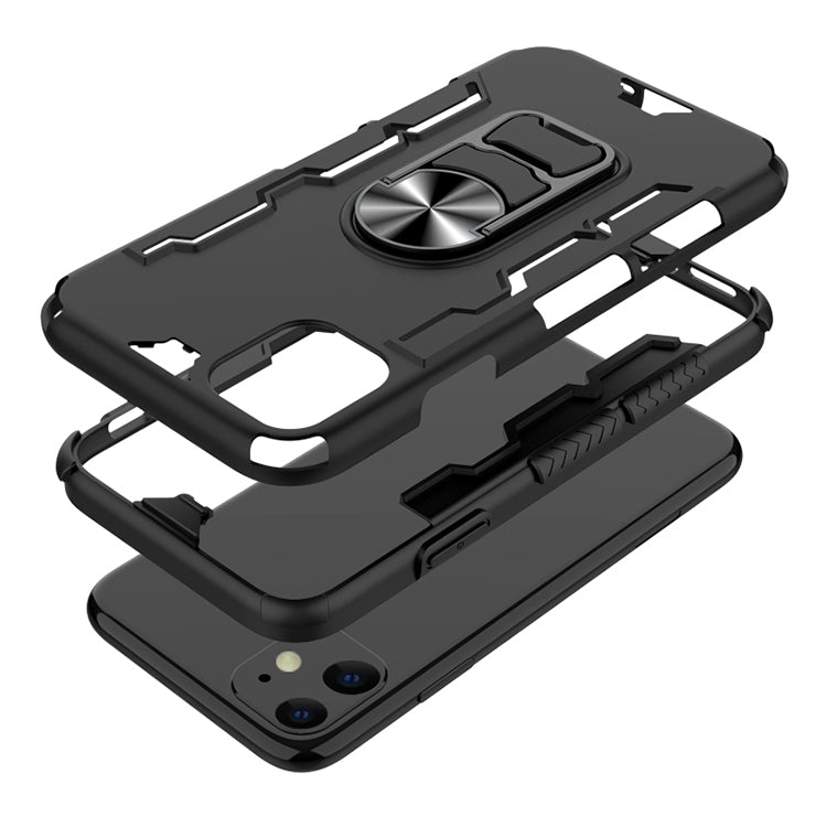 For iPhone 11 Shockproof PC + TPU Protective Case with Beer Opener & Car Holder