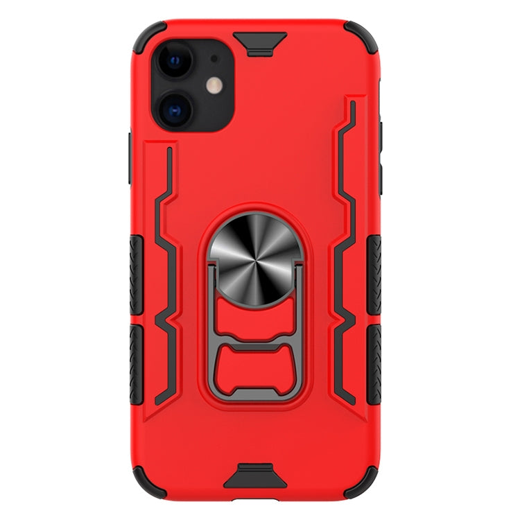 For iPhone 11 Shockproof PC + TPU Protective Case with Beer Opener & Car Holder