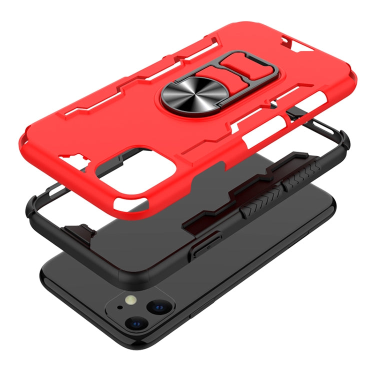 For iPhone 11 Shockproof PC + TPU Protective Case with Beer Opener & Car Holder