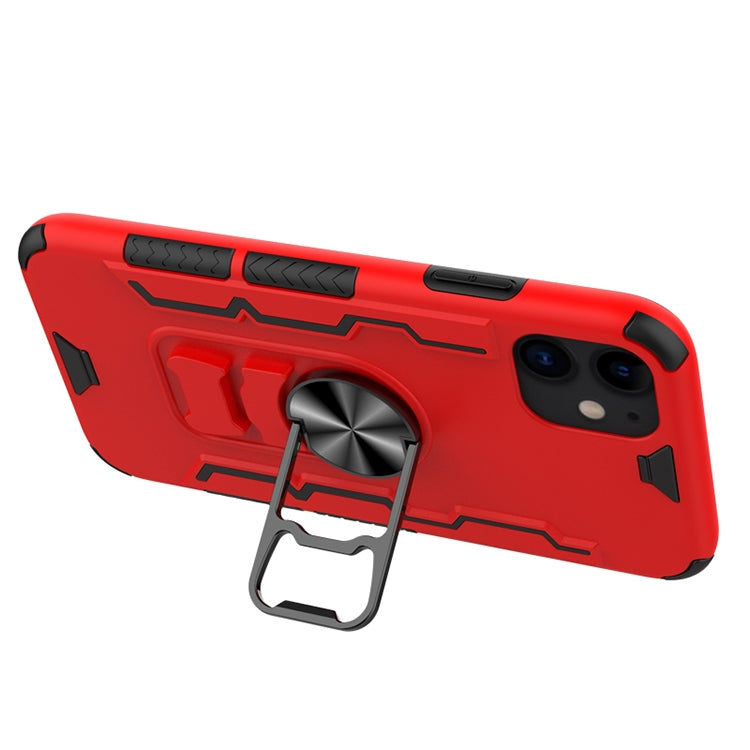 For iPhone 11 Shockproof PC + TPU Protective Case with Beer Opener & Car Holder
