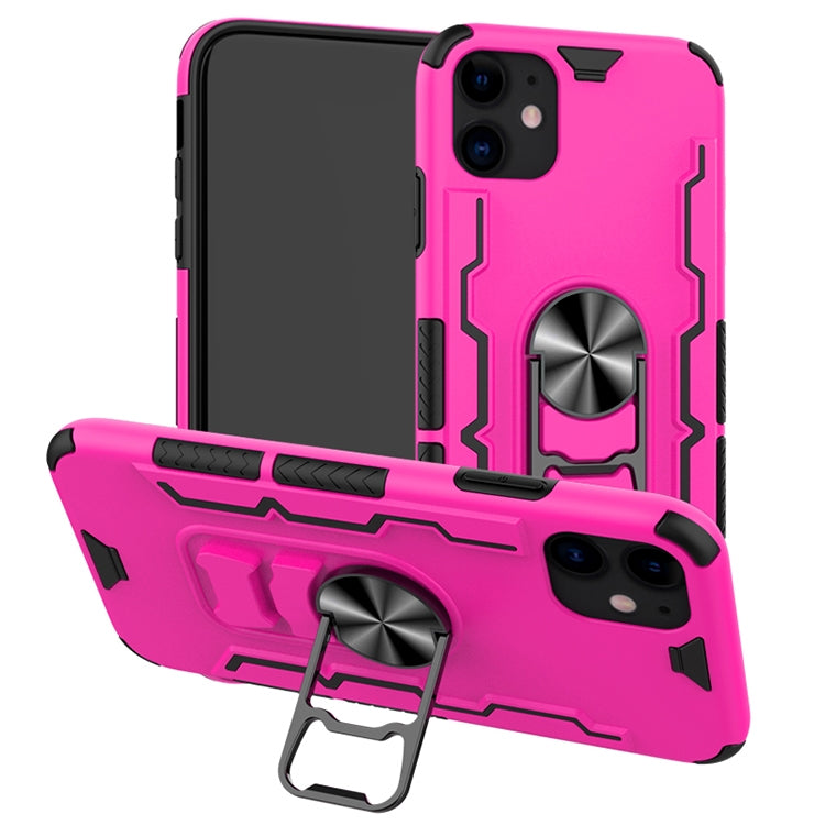 For iPhone 11 Shockproof PC + TPU Protective Case with Beer Opener & Car Holder