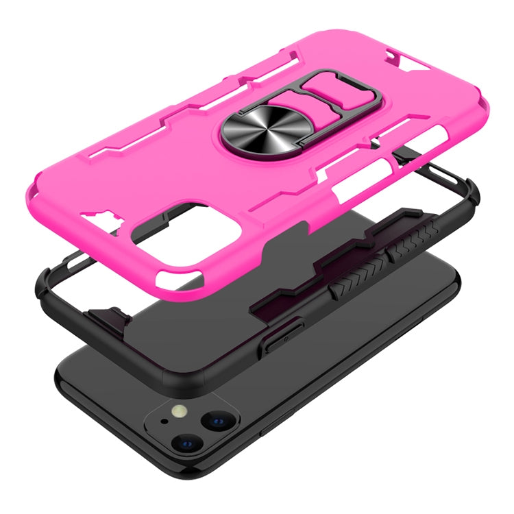 For iPhone 11 Shockproof PC + TPU Protective Case with Beer Opener & Car Holder
