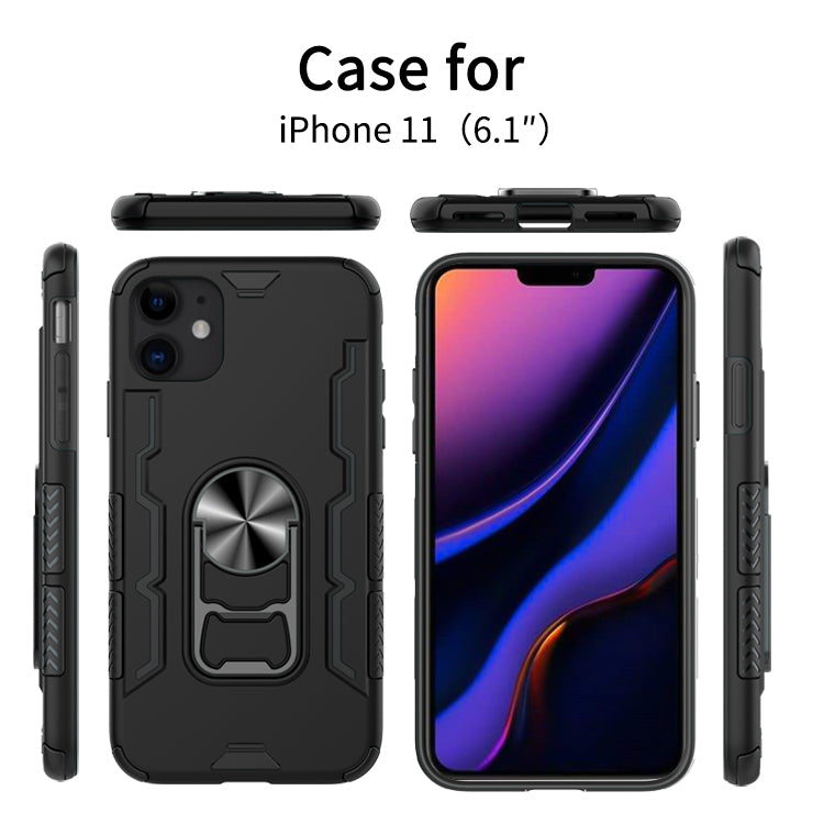 For iPhone 11 Shockproof PC + TPU Protective Case with Beer Opener & Car Holder