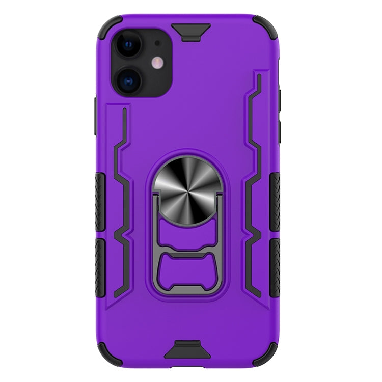 For iPhone 11 Shockproof PC + TPU Protective Case with Beer Opener & Car Holder