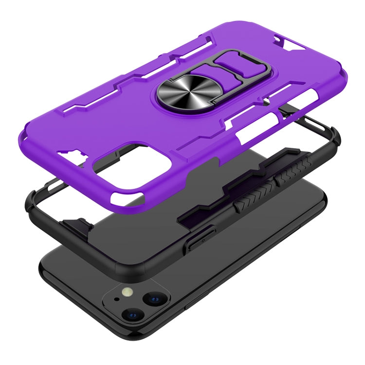 For iPhone 11 Shockproof PC + TPU Protective Case with Beer Opener & Car Holder