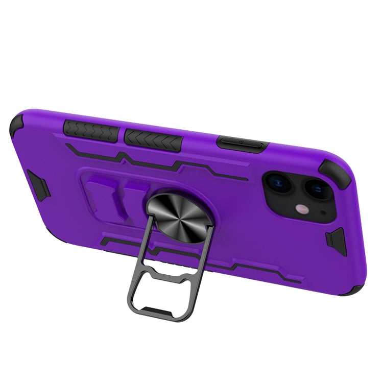 For iPhone 11 Shockproof PC + TPU Protective Case with Beer Opener & Car Holder