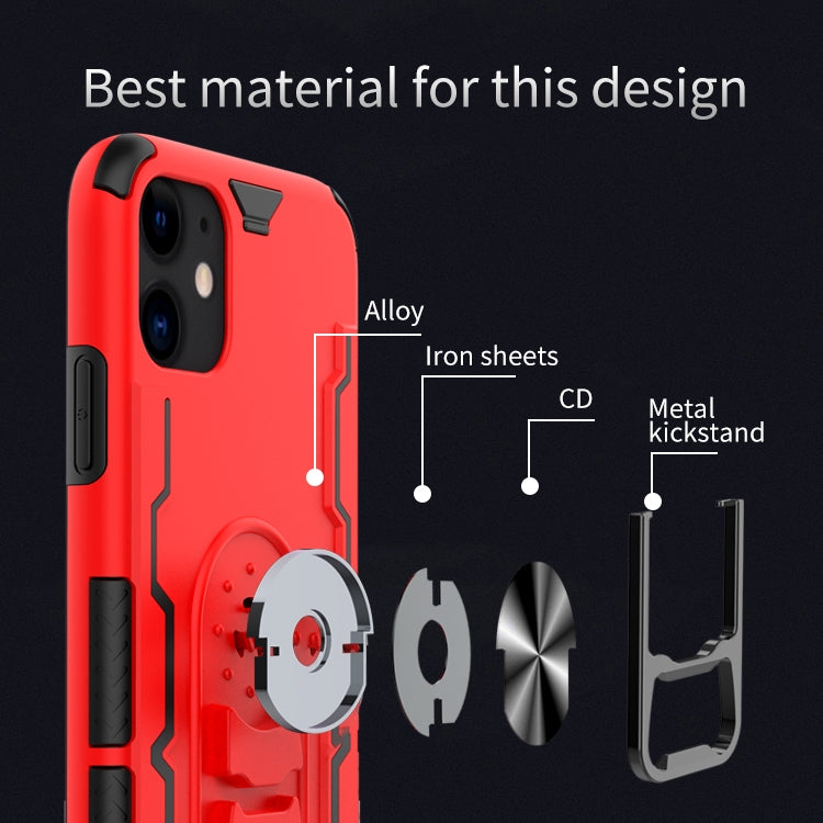 For iPhone 11 Shockproof PC + TPU Protective Case with Beer Opener & Car Holder