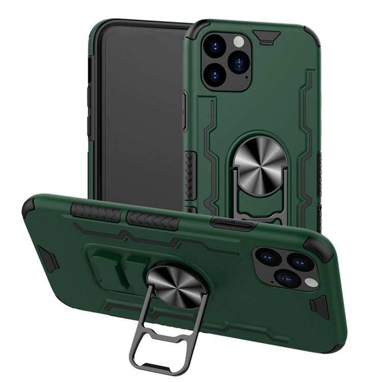 For iPhone 11 Pro Shockproof PC + TPU Protective Case with Beer Opener & Car Holder
