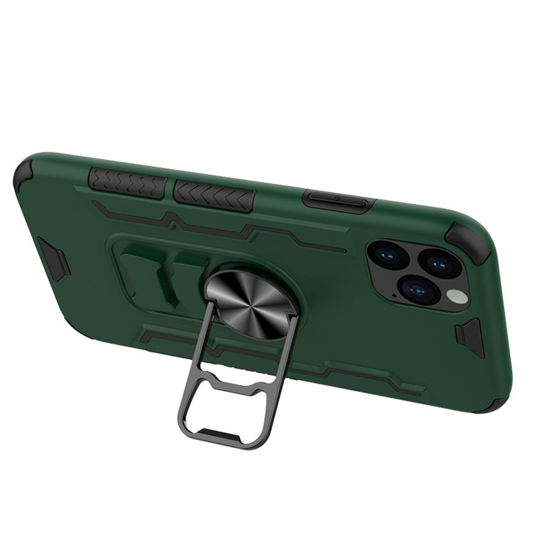For iPhone 11 Pro Shockproof PC + TPU Protective Case with Beer Opener & Car Holder