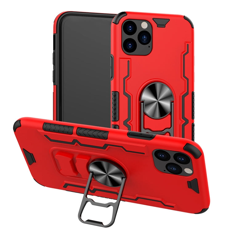 For iPhone 11 Pro Shockproof PC + TPU Protective Case with Beer Opener & Car Holder