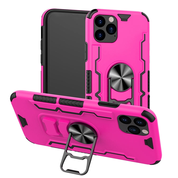 For iPhone 11 Pro Shockproof PC + TPU Protective Case with Beer Opener & Car Holder