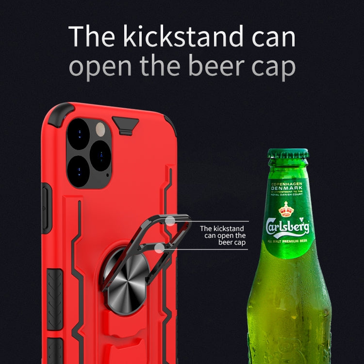 For iPhone 11 Pro Shockproof PC + TPU Protective Case with Beer Opener & Car Holder