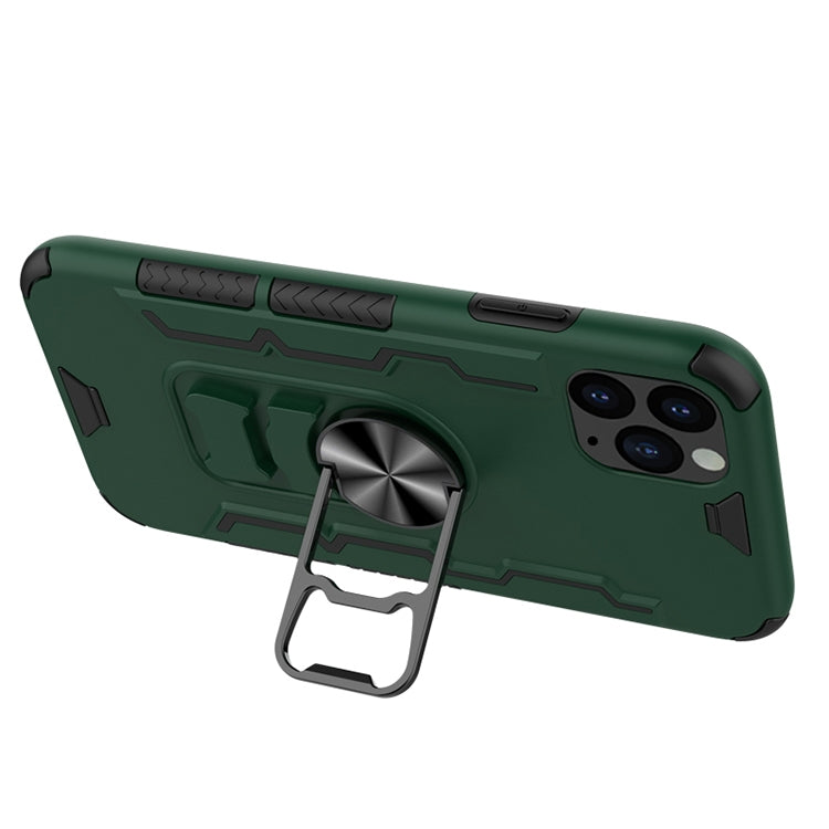 For iPhone 11 Pro Max Shockproof PC + TPU Protective Case with Beer Opener & Car Holder