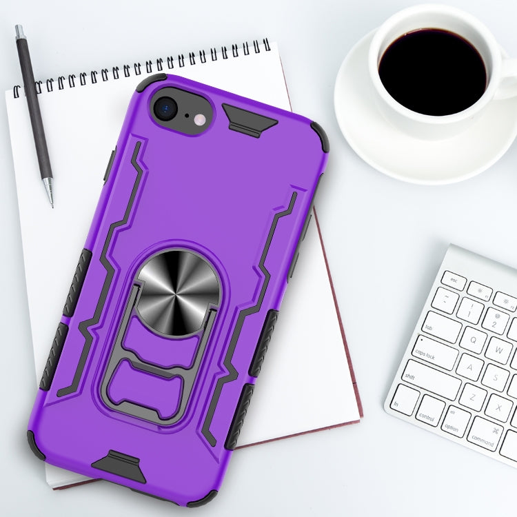 For iPhone SE 2022 / SE 2020 Shockproof PC + TPU Protective Case with Beer Opener & Car Holder