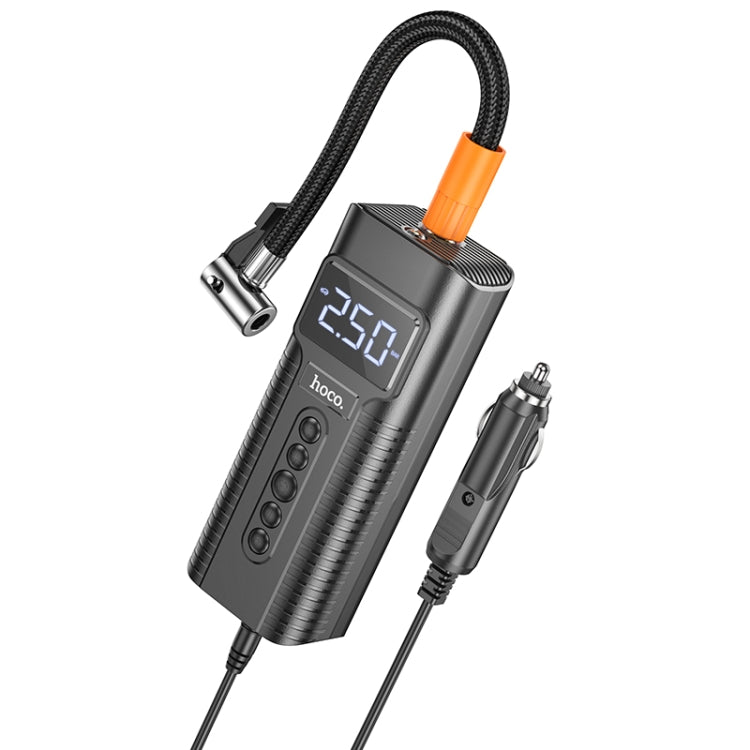 hoco PH55 Roys Smart Car Air Pump(Black)